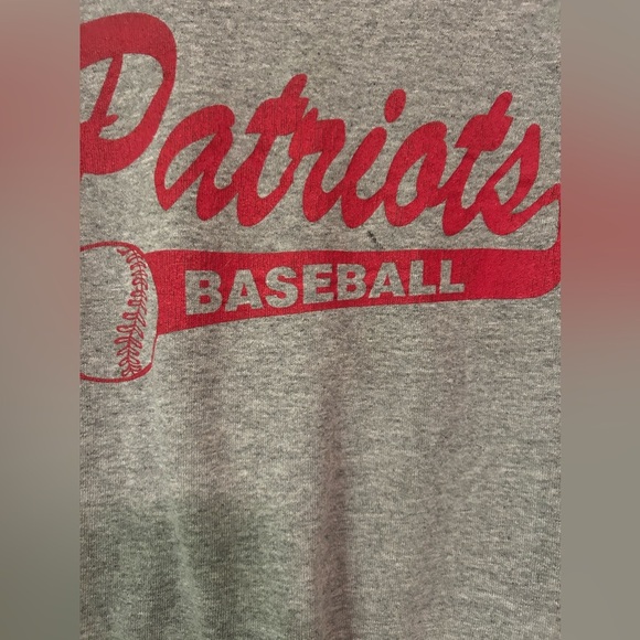 Patriots Baseball Vintage 1990’s Size L Sweatshirt - Picture 5 of 11